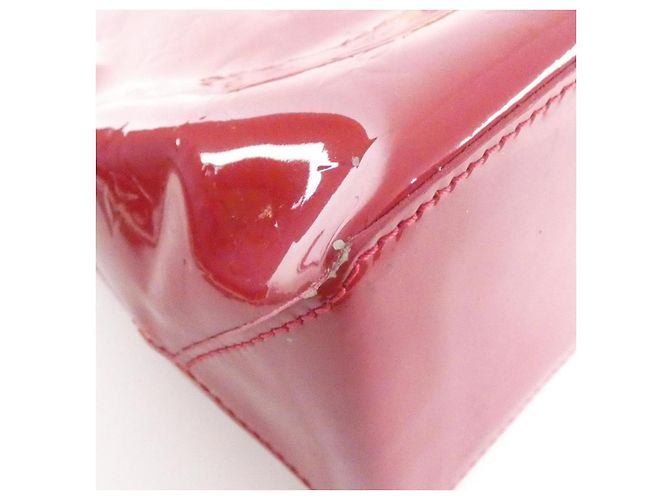 Borsa Wilshire Vernis Louis Vuitton Rosso - vista 3