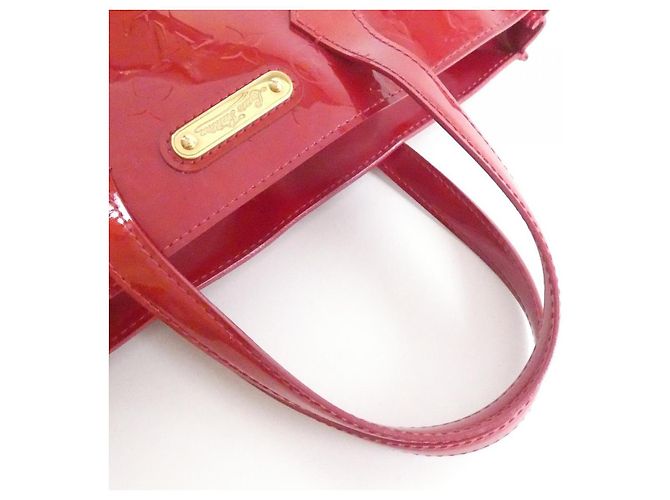 Borsa Wilshire Vernis Louis Vuitton Rosso - vista 6