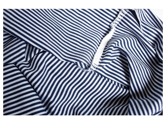 Camiseta a rayas Junya Watanabe Blanco - vista 5