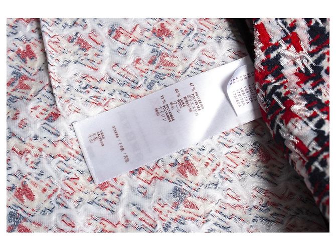 Falda envolvente de tweed Louis Vuitton Multicolor - vista 6
