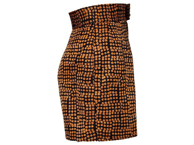 Bermuda Christian Lacroix com bolinhas Preto - vista 4