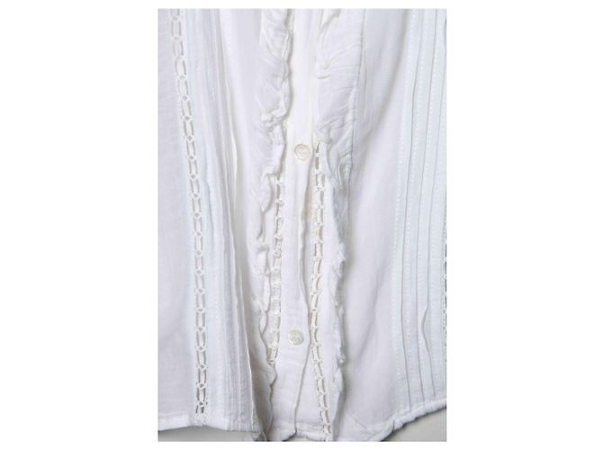 Rüschbluse Isabel Marant Étoile in Weiß - Ansicht 6