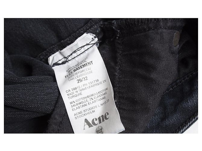 Jeans blu Acne - vista 5