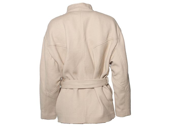 Abrigo envolvente IRO Timmy en beige Castaño - vista 3