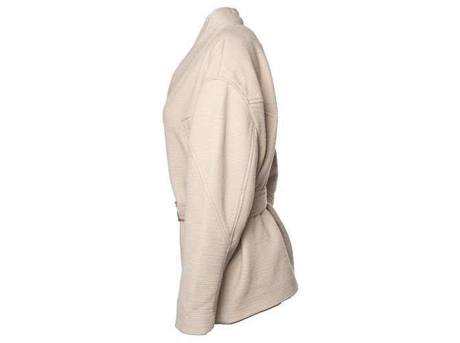 Abrigo envolvente IRO Timmy en beige Castaño - vista 4