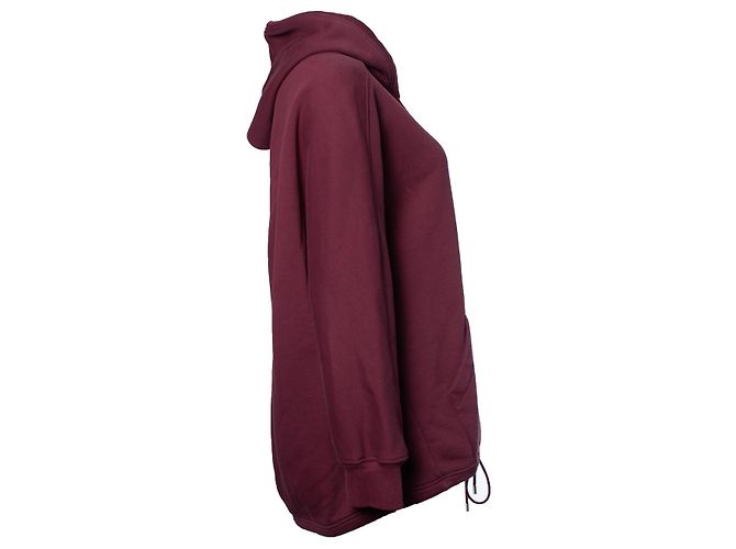 Sudadera oversized Balenciaga en Burdeos Roja - vista 4