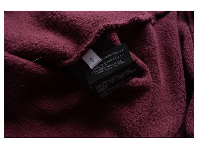 Sudadera oversized Balenciaga en Burdeos Roja - vista 5