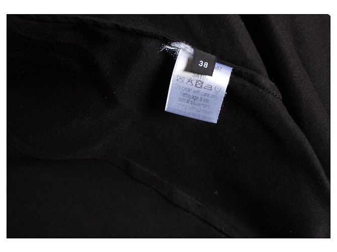 Joseph Stacy Satinbluse in Schwarz - Ansicht 5