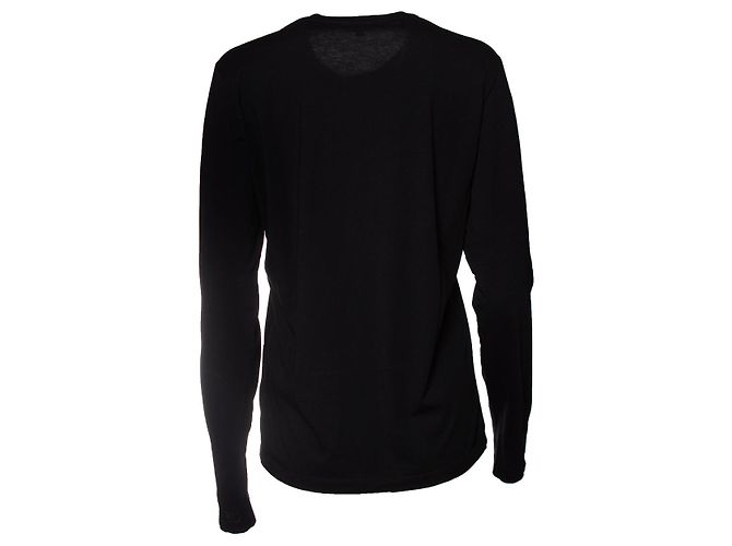 Camicia nera a maniche lunghe KENZO con stampa Nero - vista 2
