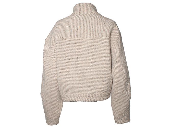Chaqueta IRO Farrah en natural Castaño Carne - vista 3