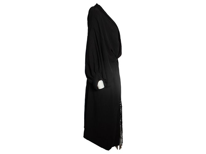Wrap-Kimono-Cardigan von By Malene Birger Schwarz - Ansicht 4