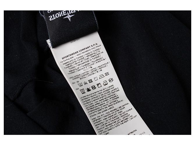 Stone Island T-Shirt in Anthrazit Grau - Ansicht 6