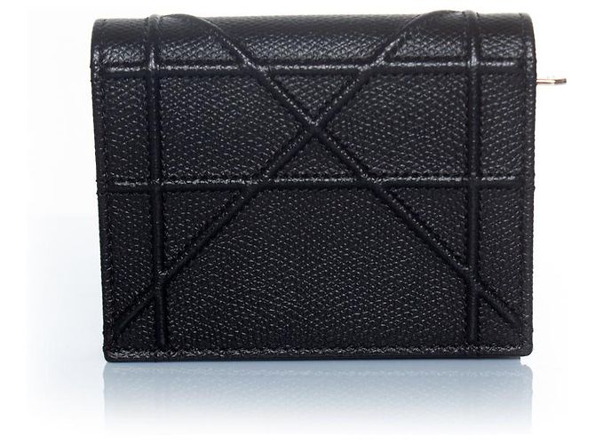 Christian Dior Portafoglio Dior Diorama Folio in nero - vista 2