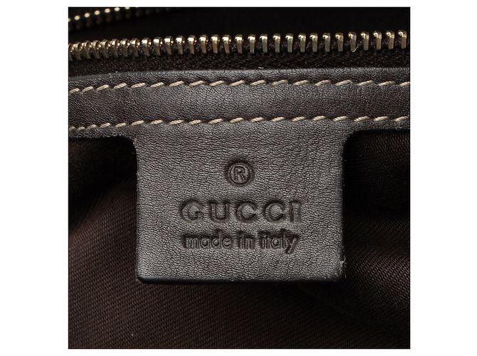 Bolsa Gucci GG Crystal Supreme Mix Marrom - vista 8