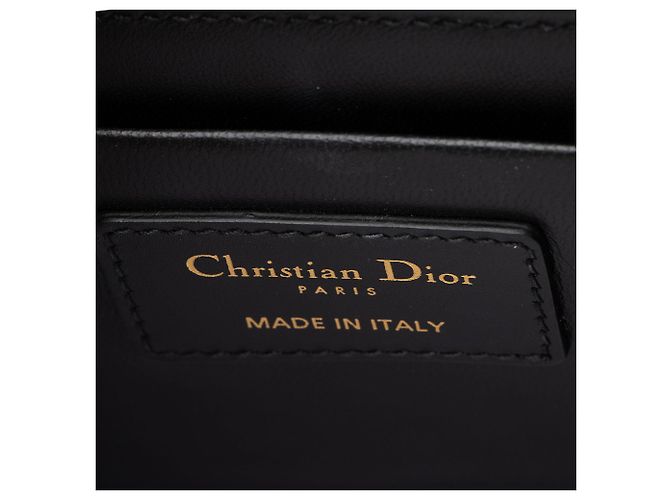 30 Montaigne Bolsa de Ombro Montaigne 30 em Couro de Bezerro Dior Preto - vista 8