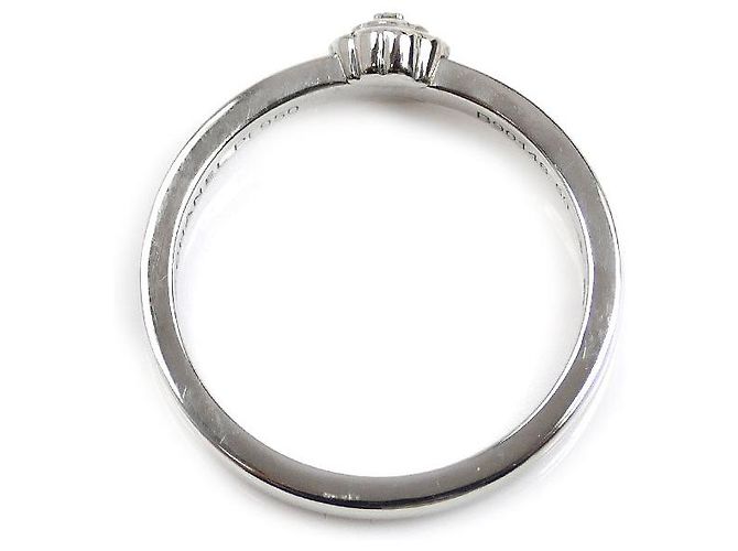 Timeless Chanel Camelia Pt950 Platin-Diamantring Silber Metallisch - Ansicht 4