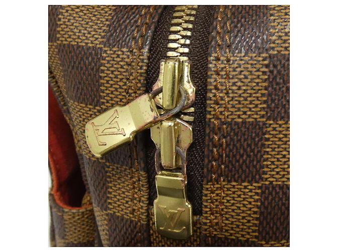 Borsa a Spalla Naviglio Damier Louis Vuitton Marrone - vista 4