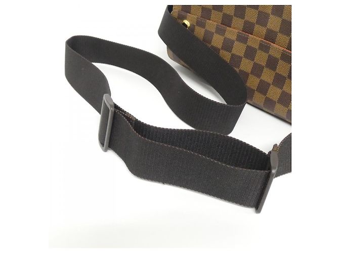 Borsa a Spalla Naviglio Damier Louis Vuitton Marrone - vista 5