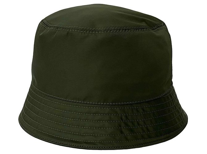 Sombrero bucket de algodón poliéster Re-Nylon de Prada Verde - vista 4
