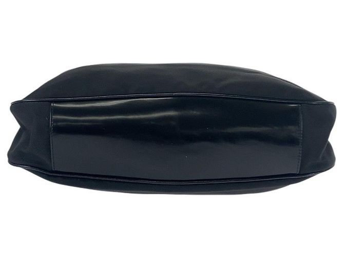 Borsa in tela Gucci Bamboo nera Nero - vista 10