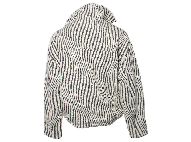 Suéter Jonjie zebra IRO Branco Cru - vista 3