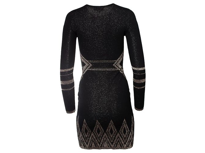 Alice by Temperley Vestido de lurex estampado Alice de Temperley Negro - vista 3