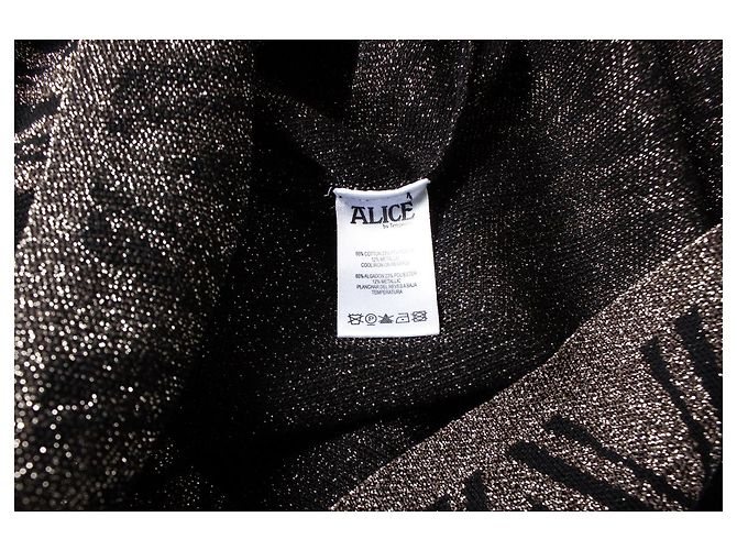 Alice by Temperley Vestido de lurex estampado Alice de Temperley Negro - vista 6