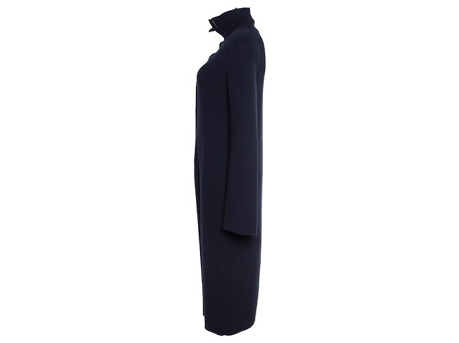 JIL SANDER Wollkleid mit Rollkragen in Blau - Ansicht 3