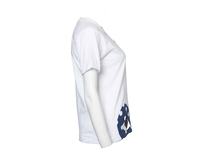 Comme Des Garcons Camiseta blanca Play Comme des Garçons Blanco - vista 4