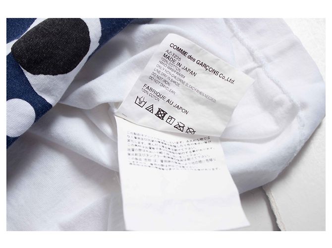 Comme Des Garcons Camiseta blanca Play Comme des Garçons Blanco - vista 5