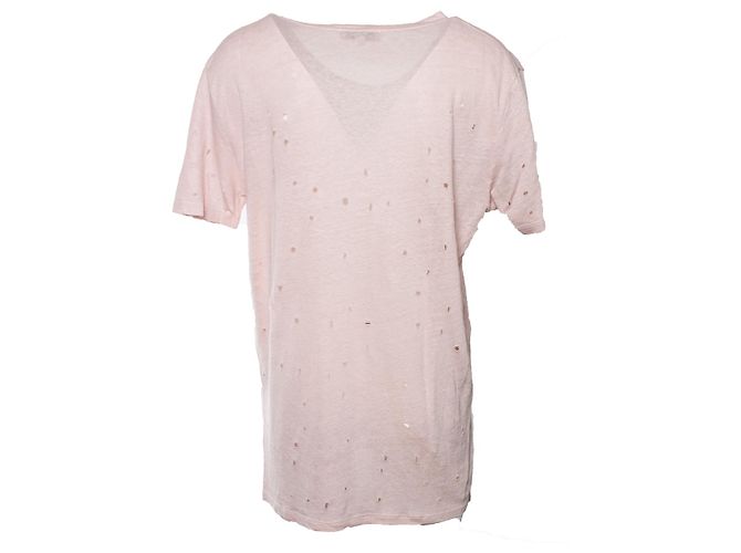 Camiseta de clay rasgada IRO en rosa - vista 2