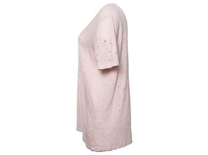 Camiseta de clay rasgada IRO en rosa - vista 4