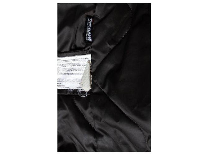 Parka de piel con capucha Woolrich en caqui Verde - vista 5