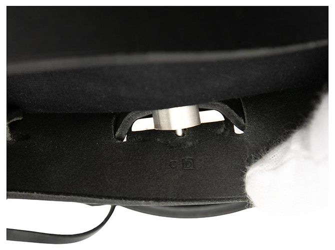 Zaino in tela e pelle Herbag AdPM di Hermès Nero - vista 5