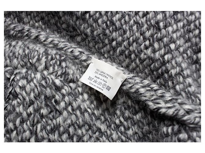 Grauer Strickcardigan von Alexander McQueen - Ansicht 5