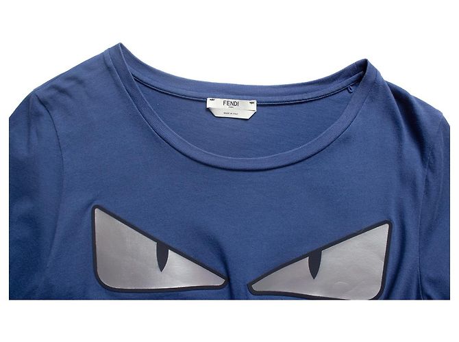 Camiseta Bug Eyes Fendi en azul - vista 5