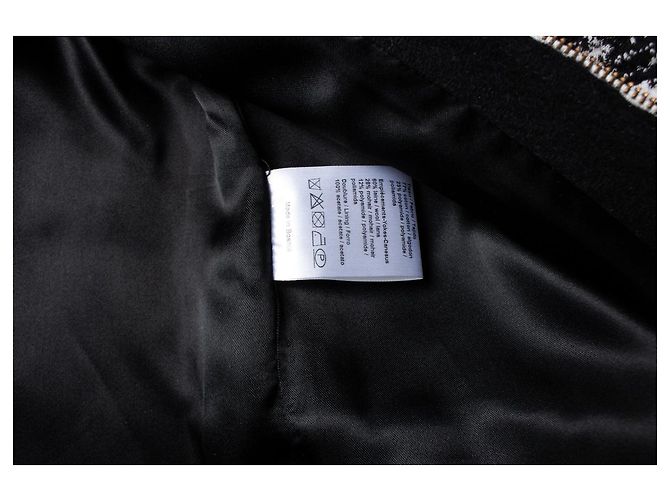 Sandro-Jacke in Schwarz und Weiß - Ansicht 6