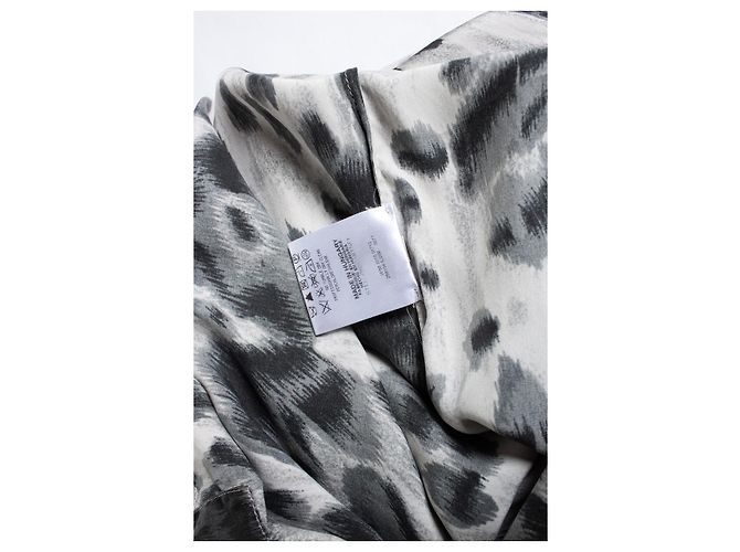 Stella Mc Cartney Vestido camiseta de leopardo Stella McCartney Gris - vista 5