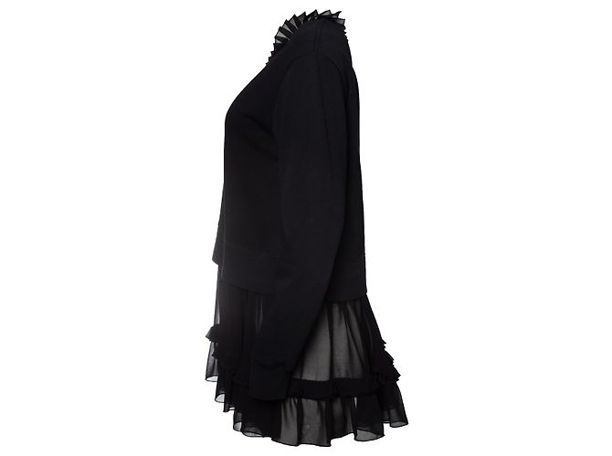 Maison Martin Margiela Suéter combo de cuello redondo Maison Margiela Negro - vista 2