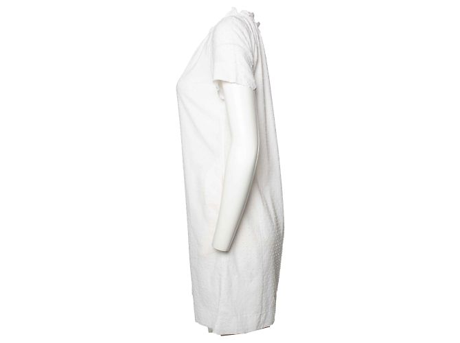 Vestido branco com bolinhas APC - vista 2