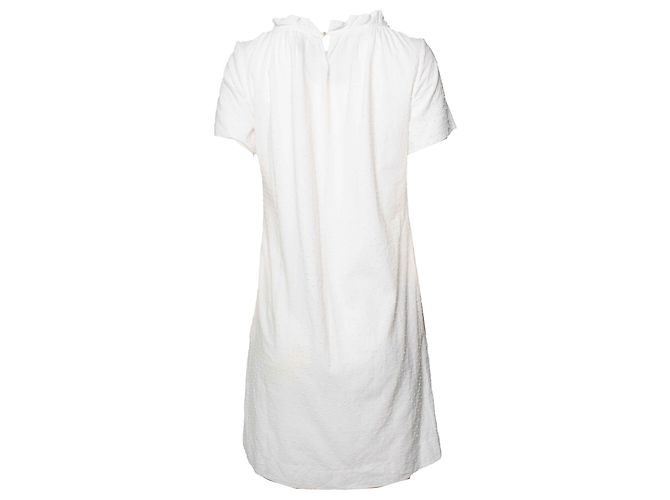 Vestido branco com bolinhas APC - vista 3
