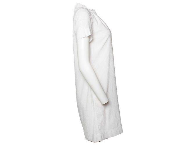 Vestido branco com bolinhas APC - vista 4