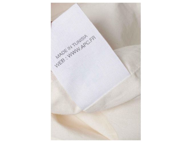 Vestido branco com bolinhas APC - vista 5