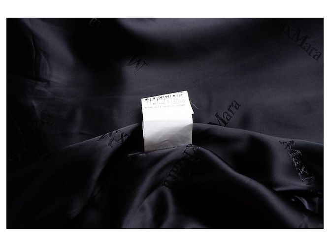 Abrigo envolvente con capucha Rialto de Max Mara en azul - vista 5