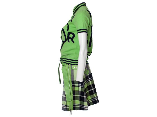 Conjunto twin Christian Dior en verde - vista 6