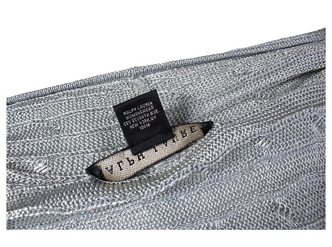 Metallischer Kabelstrick-Cardigan von Ralph Lauren - Ansicht 6