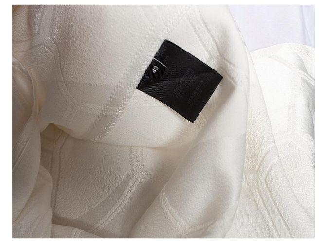 Blusa blanca Isabel Marant con estampado gráfico Blanco - vista 5