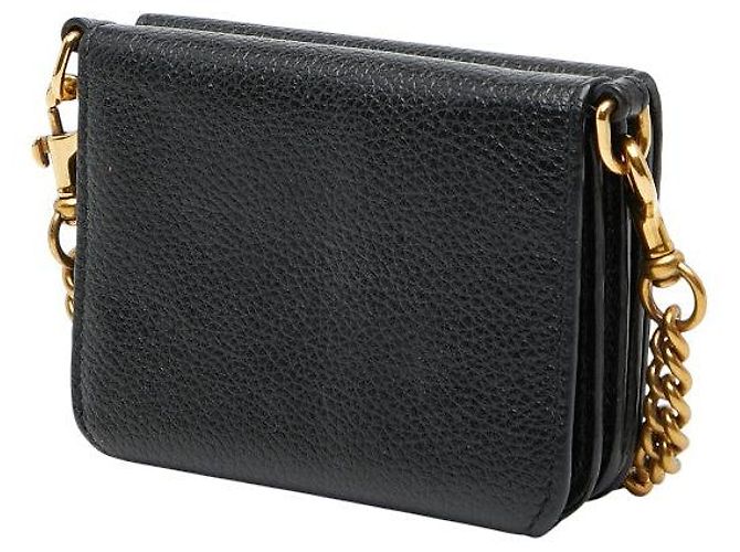 Everyday Portafoglio Mini Catena in Pelle Balenciaga Nero - vista 2