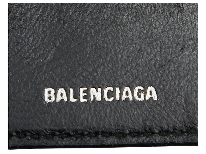 Everyday Portafoglio Mini Catena in Pelle Balenciaga Nero - vista 9