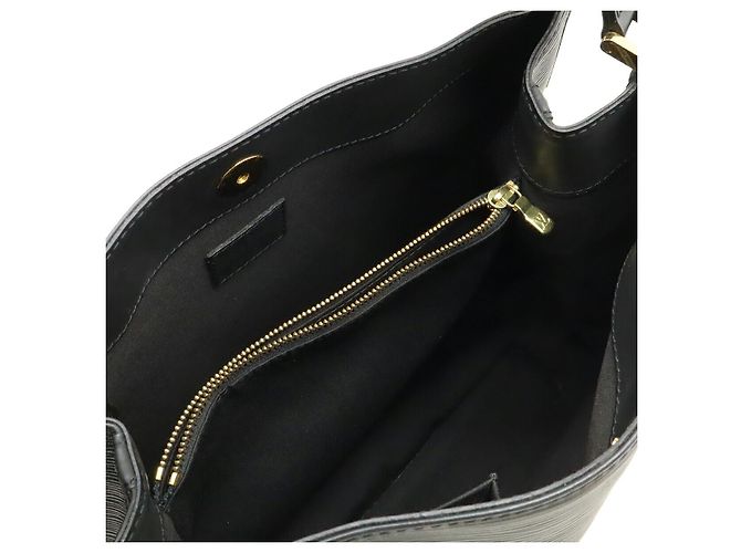 Bolso de Hombro Mandara MM Epi de Louis Vuitton Negro - vista 6